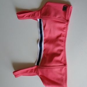 US POLO ASSN SPORTS BRA TOP PINK NEW!